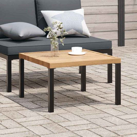 Havebord 65X65X40 Cm Aluminium Sort