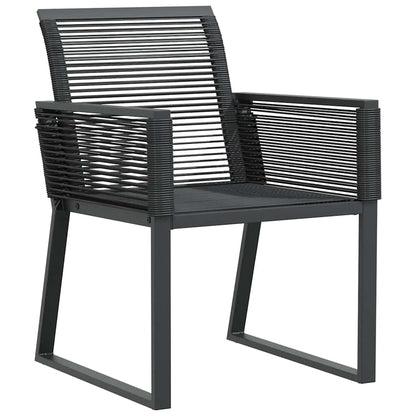 Havestole Polyrattan Sort - Billede 4