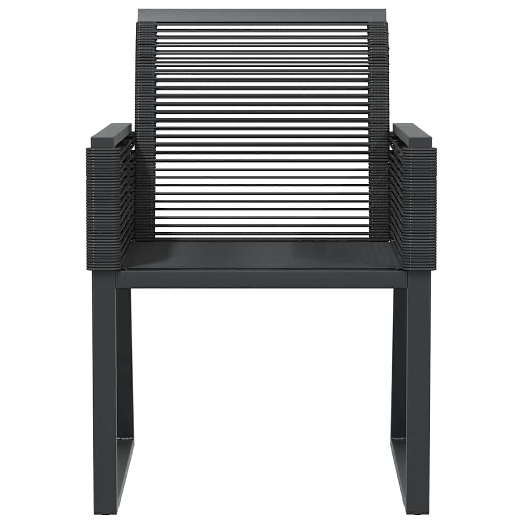 Havestole Polyrattan Sort - Billede 5