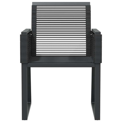 Havestole Polyrattan Sort - Billede 5