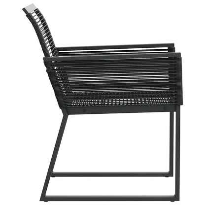 Havestole Polyrattan Sort - Billede 6