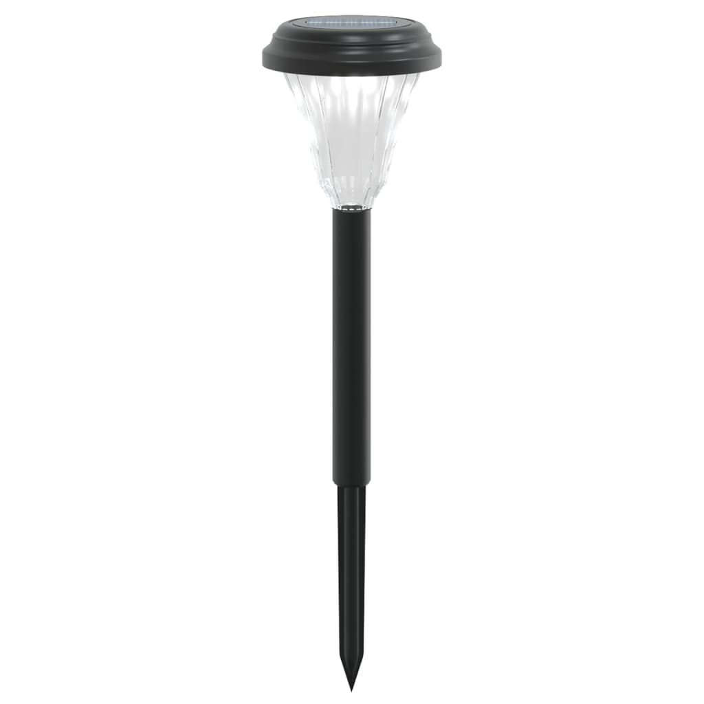 Solcellelamper Med Jordspyd 12 Stk. Rgb-Farver Varmt T Lys Hvid