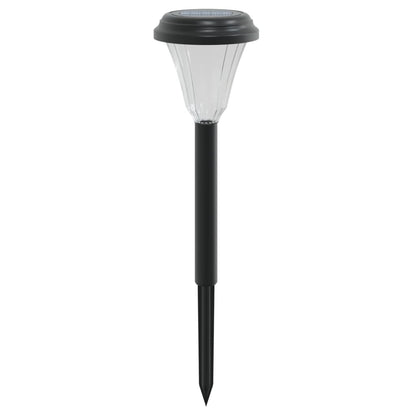 Solcellelamper Med Jordspyd 12 Stk. Rgb-Farver Varmt T Lys Hvid