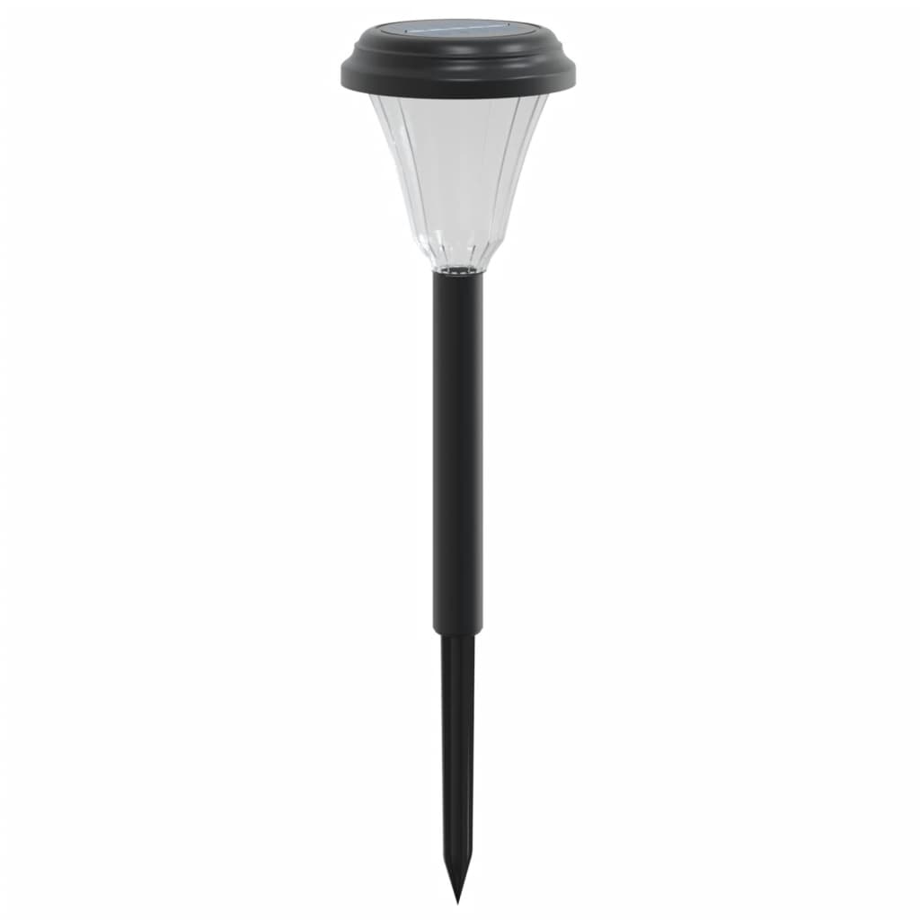 Solcellelamper Med Jordspyd 12 Stk. Rgb-Farver Varmt T Lys Hvid