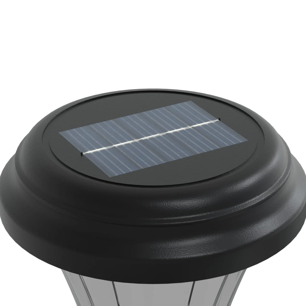 Solcellelamper Med Jordspyd 12 Stk. Rgb-Farver Varmt T Lys Hvid