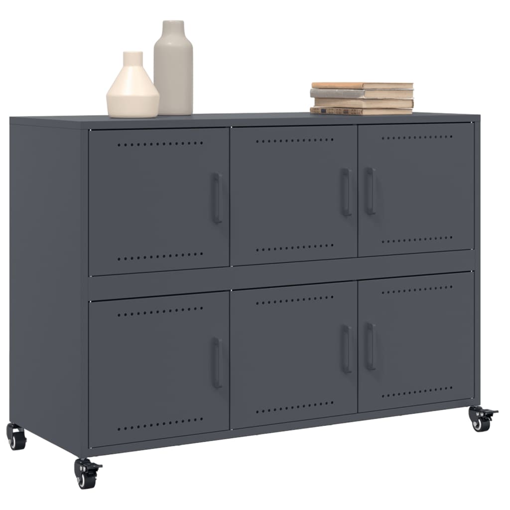 Skænk 100,5x39x72 Cm Stål - Billede 4