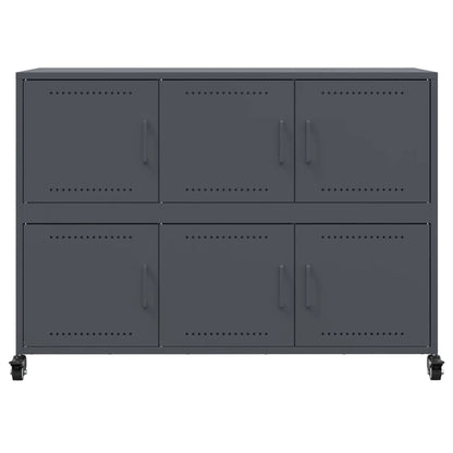 Skænk 100,5x39x72 Cm Stål - Billede 6