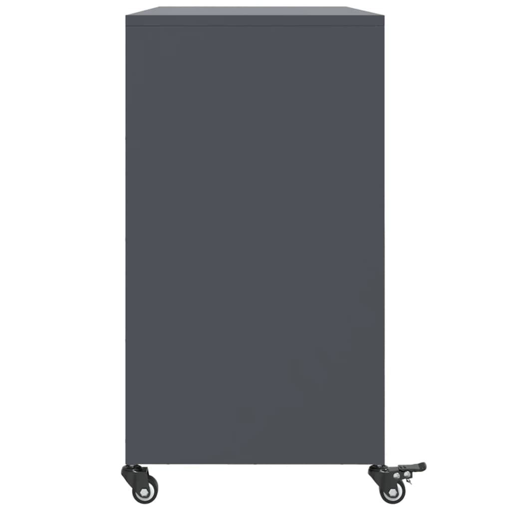 Skænk 100,5x39x72 Cm Stål - Billede 7