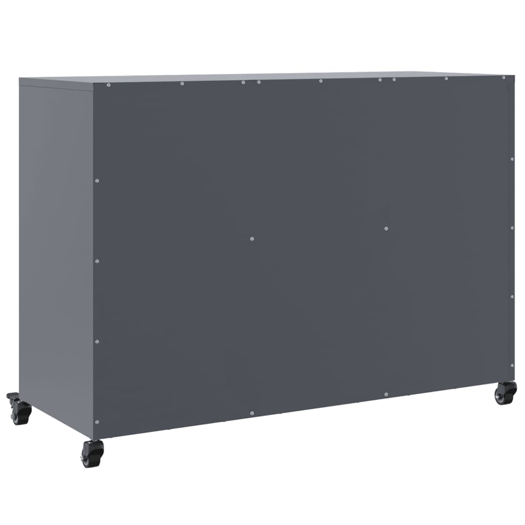 Skænk 100,5x39x72 Cm Stål - Billede 8