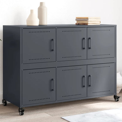 Skænk 100,5x39x72 Cm Stål - Hovedbillede