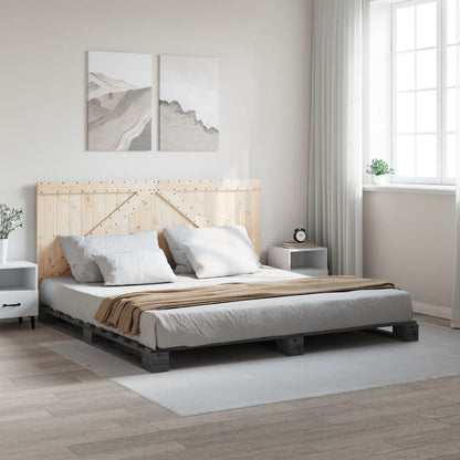 Sengeramme Med Sengegavl Massivt Fyrretræ - Variant 3281567