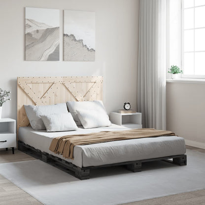 Sengeramme Med Sengegavl Massivt Fyrretræ - Variant 3281582