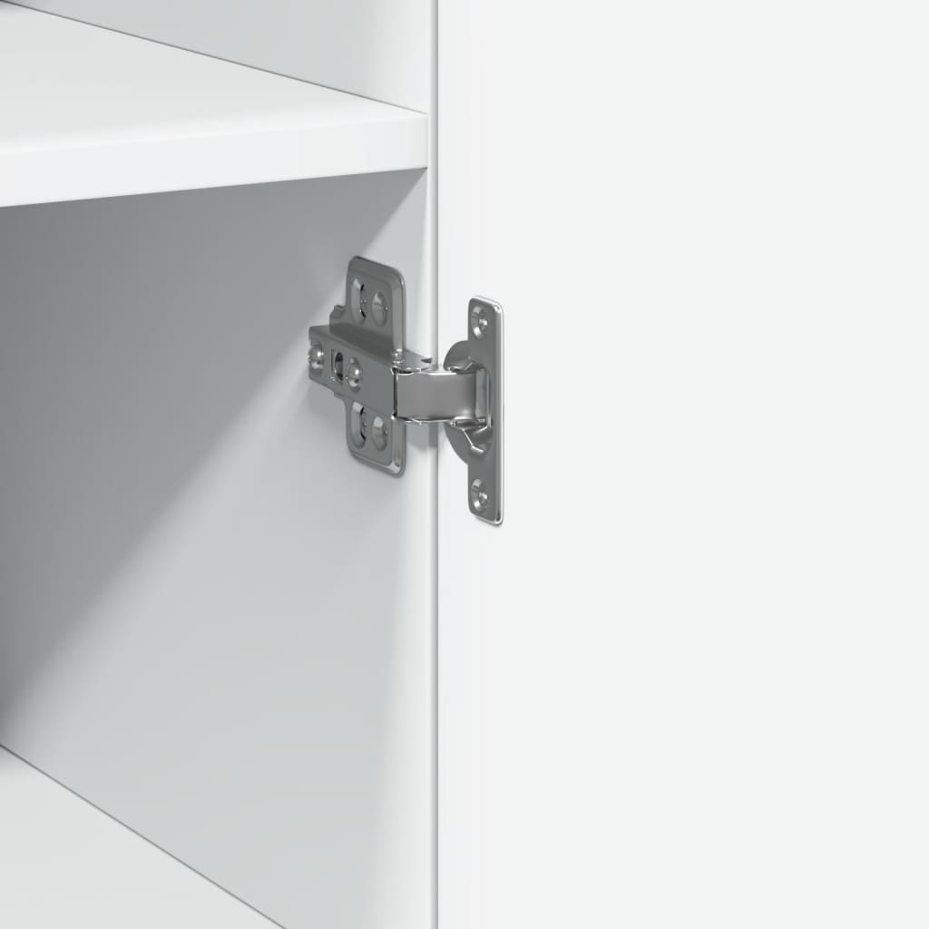 Skab 30X42,5X225 Cm Smalt Konstrueret Træ Etræsfarve