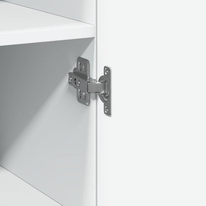 Skab 30X42,5X225 Cm Smalt Konstrueret Træ Etræsfarve