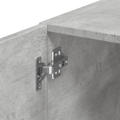 Skab 30X42,5X225 Cm Smalt Konstrueret Træ Etræsfarve