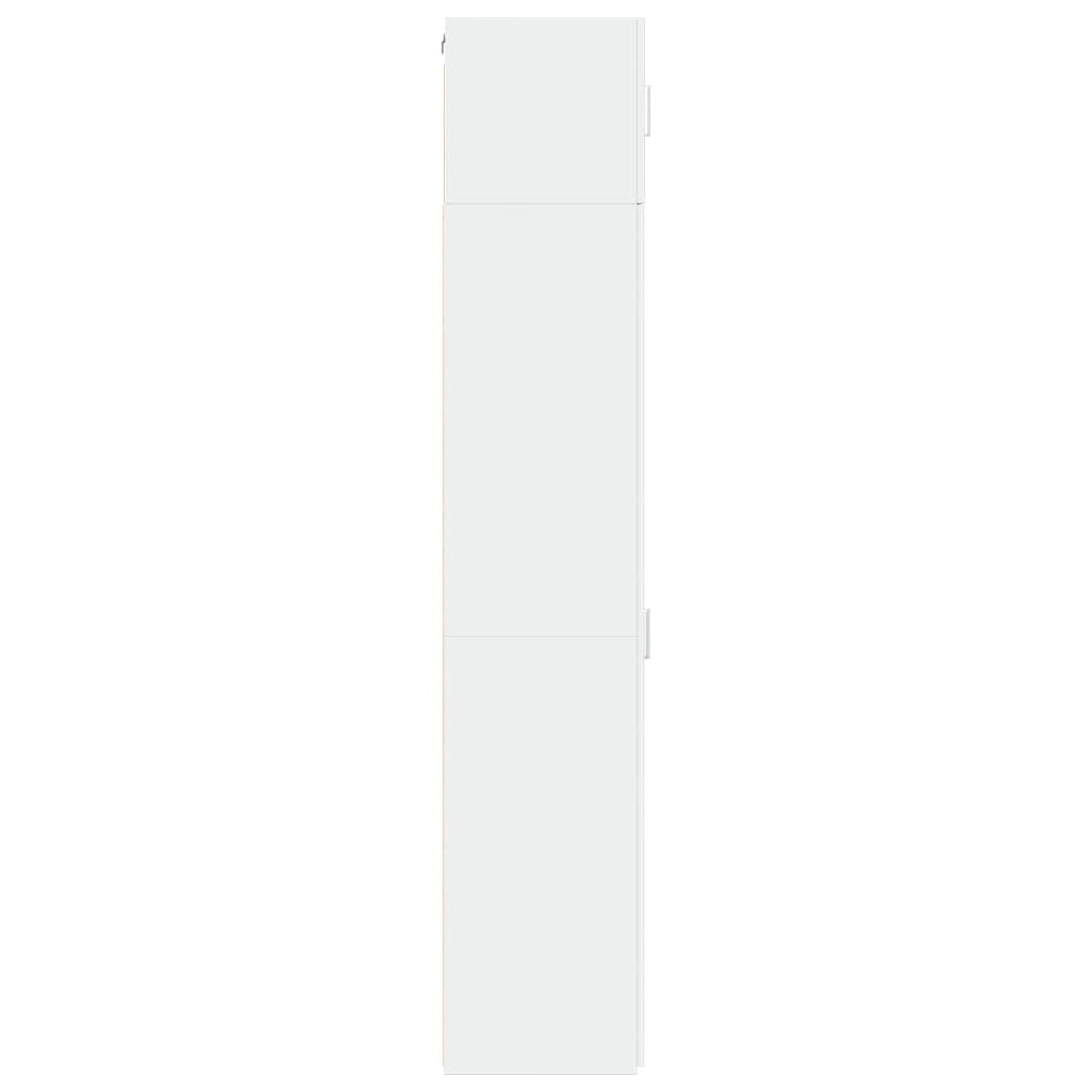 Skab 40X42,5X225 Cm Smalt Konstrueret Træ Etræsfarve