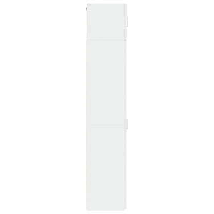 Skab 40X42,5X225 Cm Smalt Konstrueret Træ Etræsfarve