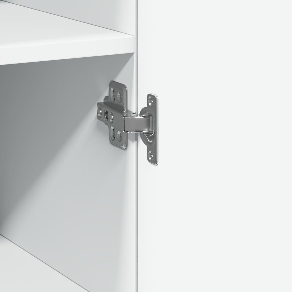 Skab 40X42,5X225 Cm Smalt Konstrueret Træ Etræsfarve