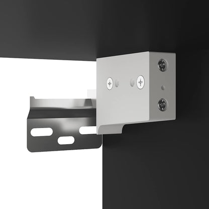 Skab 50X42,5X225 Cm Smalt Konstrueret Træ Etræsfarve