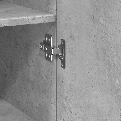 Skab 50X42,5X225 Cm Smalt Konstrueret Træ Etræsfarve