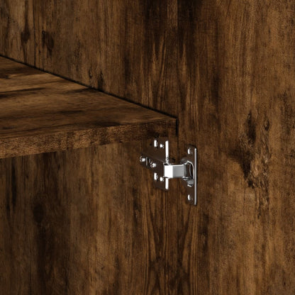 Skab 70X42,5X225 Cm Smalt Konstrueret Træ