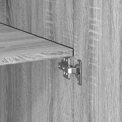 Skab 70X42,5X225 Cm Smalt Konstrueret Træ