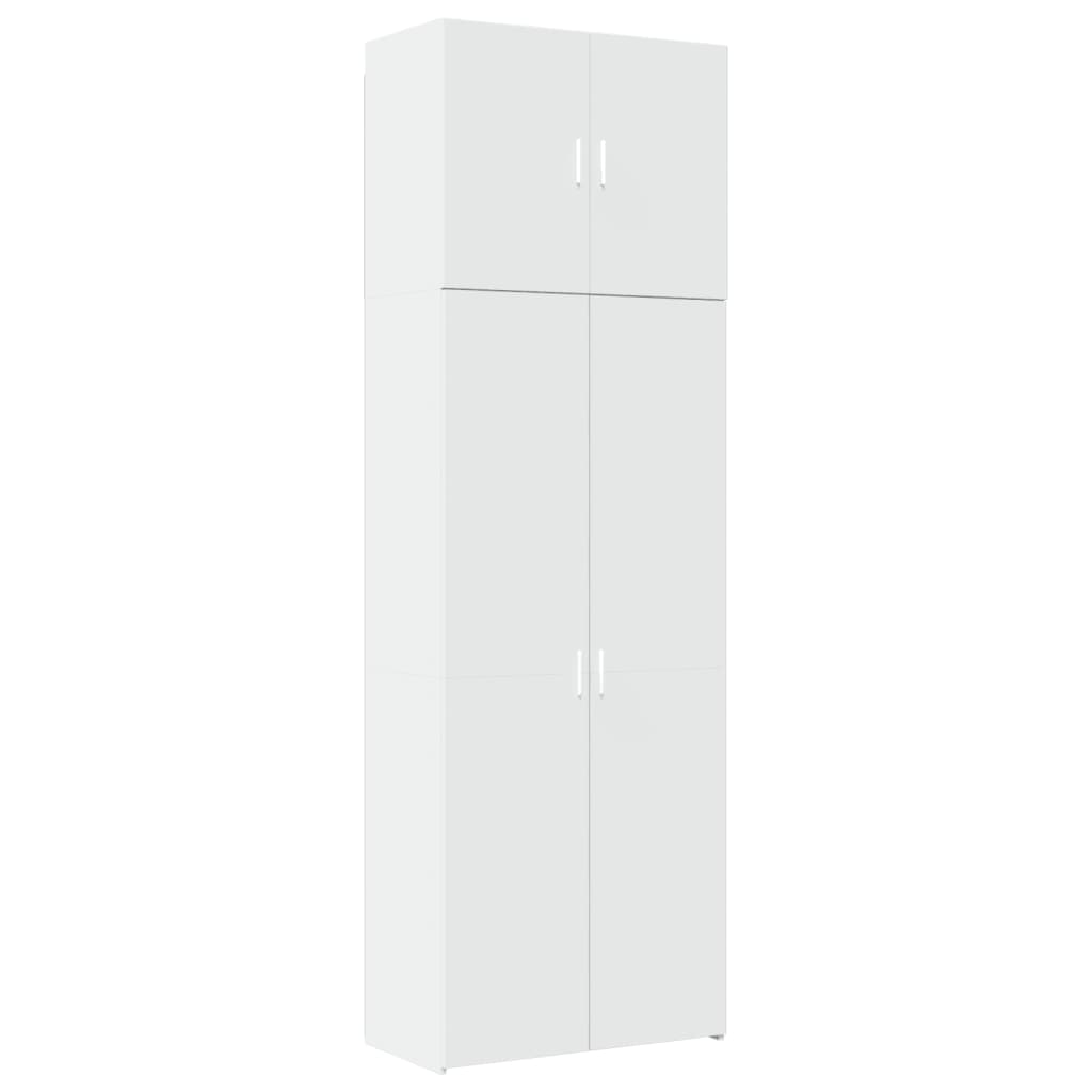 Skab 80X42,5X249 Cm Konstrueret Træ Etræsfarve