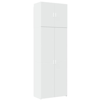 Skab 80X42,5X249 Cm Konstrueret Træ Etræsfarve