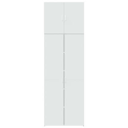 Skab 80X42,5X249 Cm Konstrueret Træ Etræsfarve