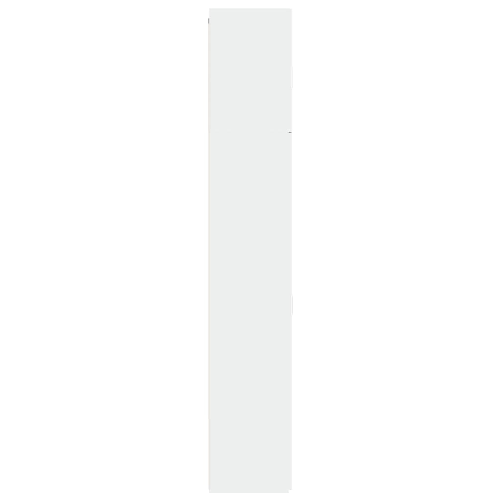 Skab 80X42,5X249 Cm Konstrueret Træ Etræsfarve