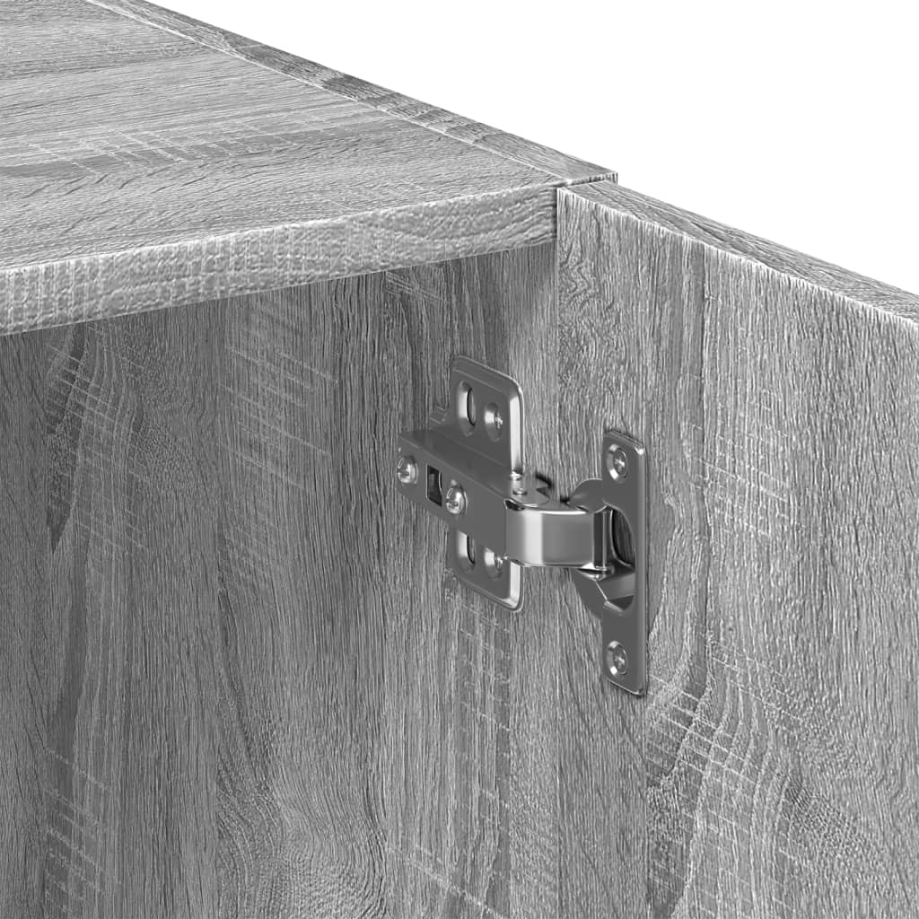 Skab 80X42,5X249 Cm Konstrueret Træ Etræsfarve