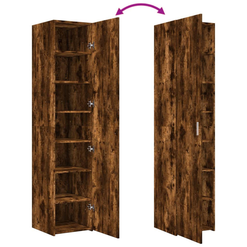 Højskab 40X42,5X185 Cm Konstrueret Træ