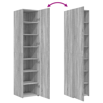 Højskab 40X42,5X185 Cm Konstrueret Træ