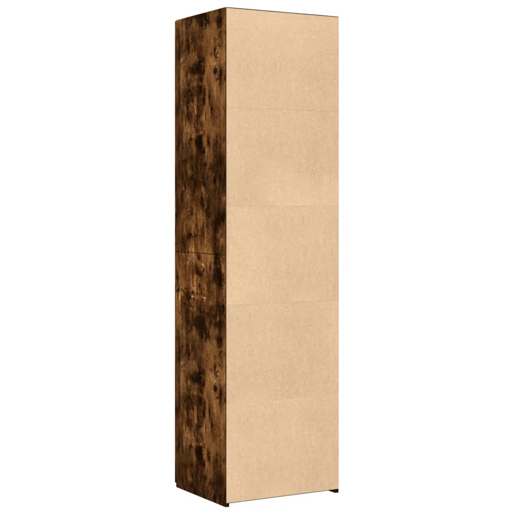 Skab 50X42,5X185 Cm Konstrueret Træ Etræsfarve