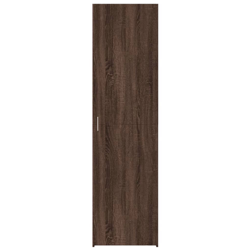 Skab 50X42,5X185 Cm Konstrueret Træ Etræsfarve