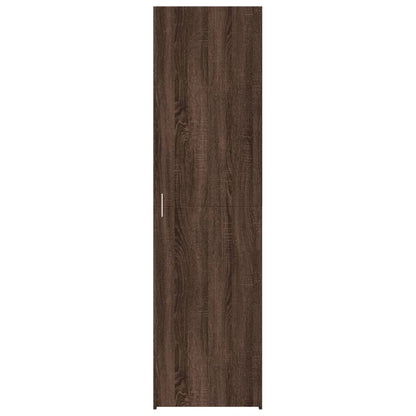 Skab 50X42,5X185 Cm Konstrueret Træ Etræsfarve