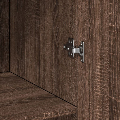 Skab 70X42,5X185 Cm Konstrueret Træ Etræsfarve