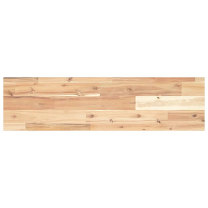 Bordplade 100x20x2 Cm Rektangulær Massivt Akacietræ - Billede 2