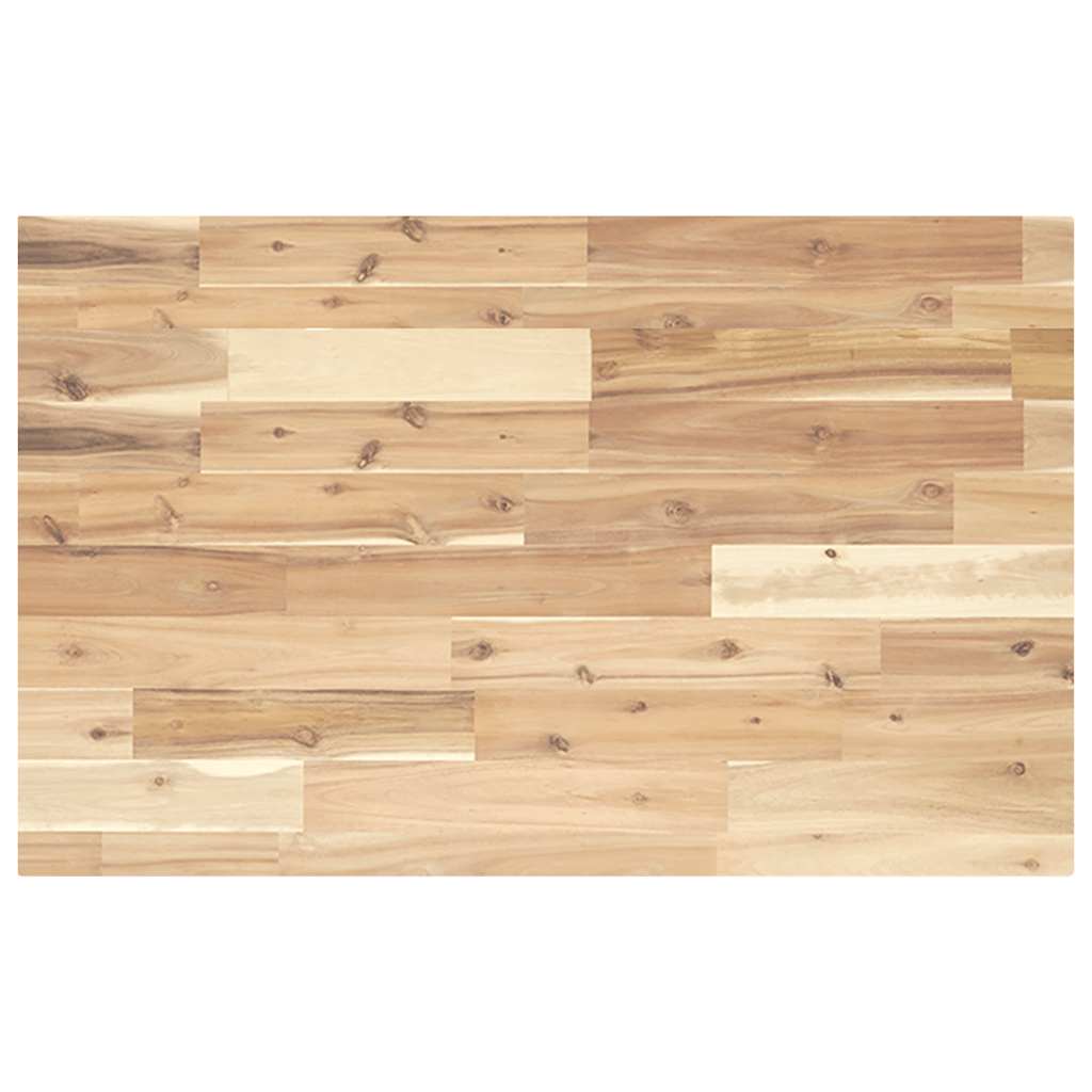 Bordplade 60x50x4 Cm Rektangulær Massivt Akacietræ - Billede 2