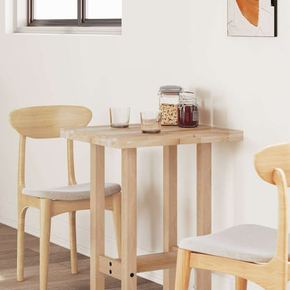Bordplade 60x50x4 Cm Rektangulær Massivt Akacietræ - Billede 4