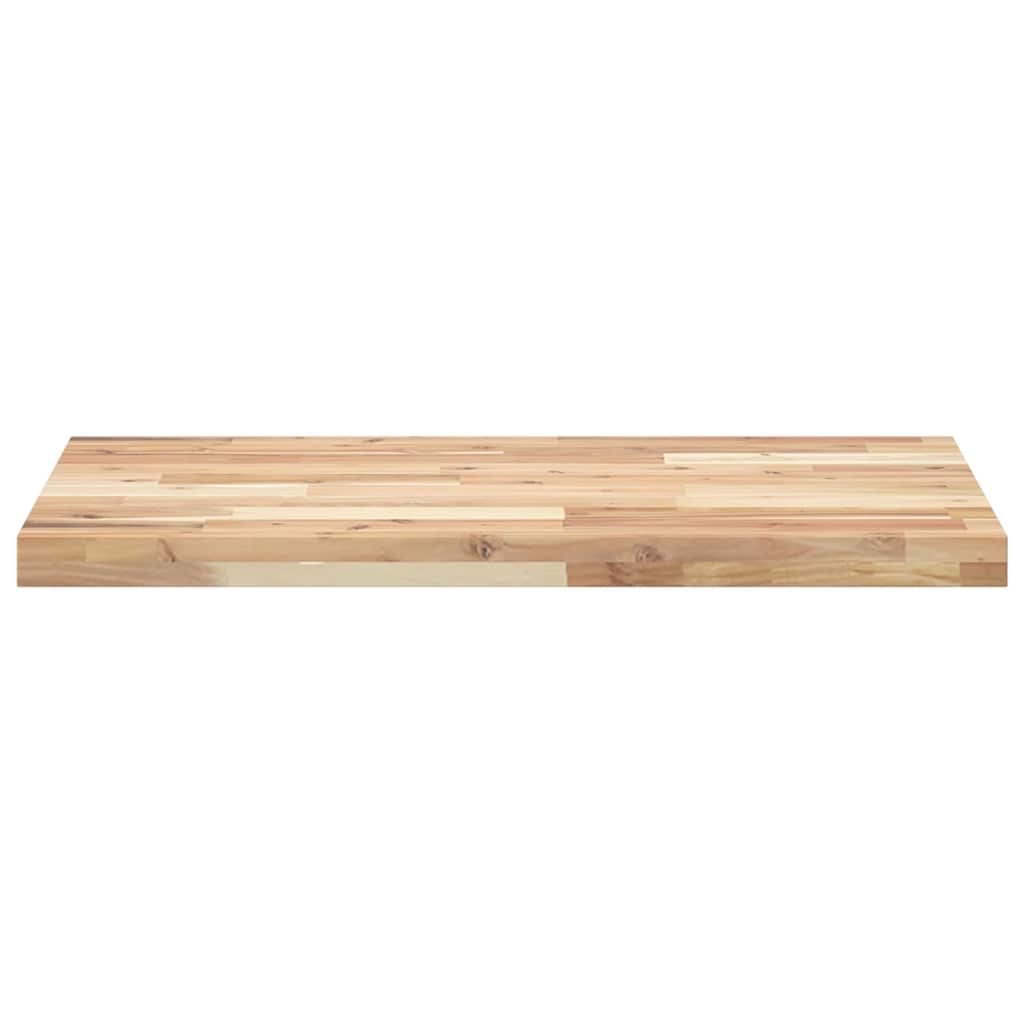Bordplade 60x50x4 Cm Rektangulær Massivt Akacietræ - Billede 5