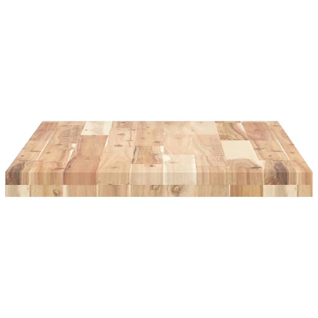 Bordplade 60x50x4 Cm Rektangulær Massivt Akacietræ - Billede 7