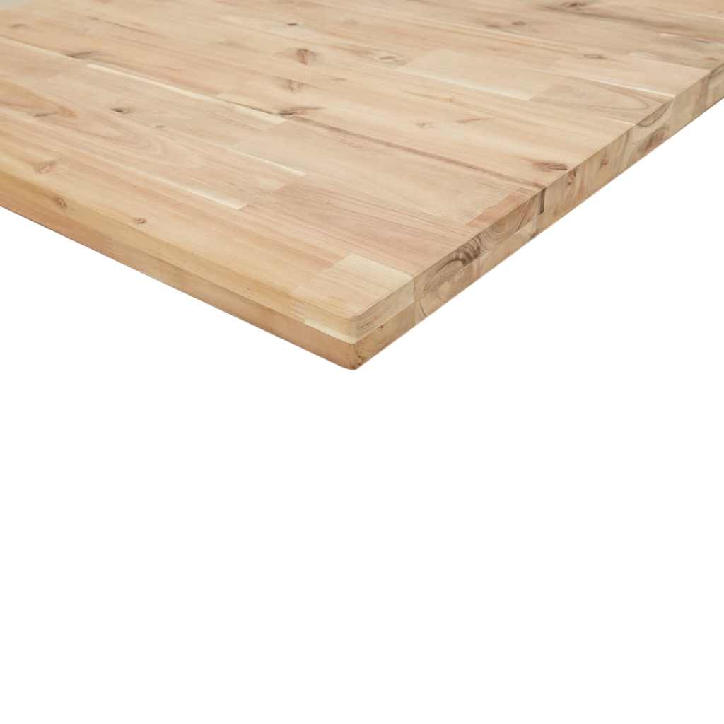 Bordplade 60x50x4 Cm Rektangulær Massivt Akacietræ - Billede 9