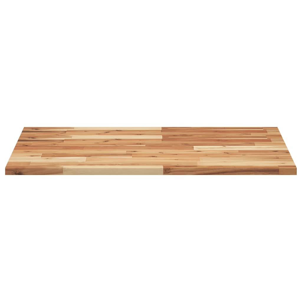 Bordplade 100x60x2 Cm Rektangulær Massivt Akacietræ - Billede 5