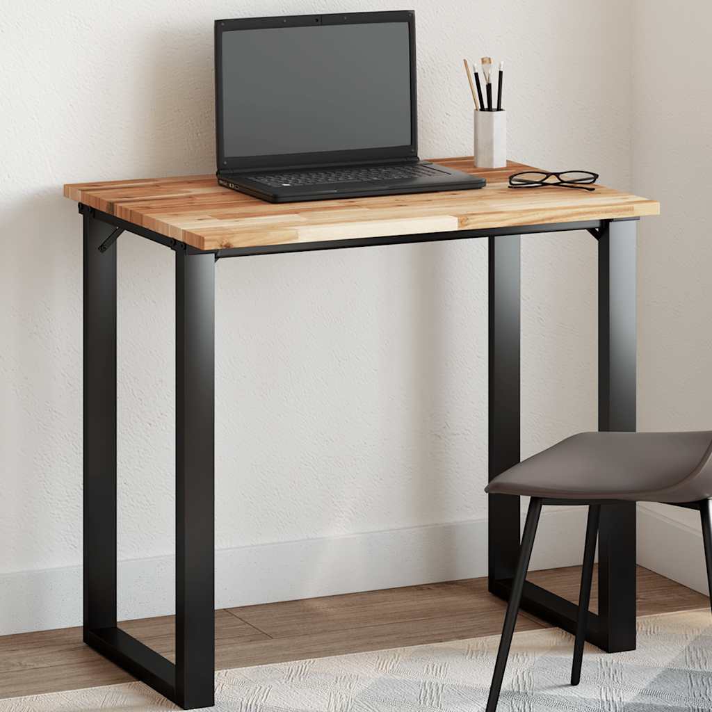 Bordplade 100x60x2 Cm Rektangulær Massivt Akacietræ - Hovedbillede
