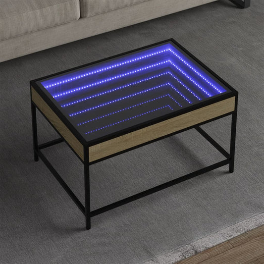 Sofabord Med Infinity Led-Lys