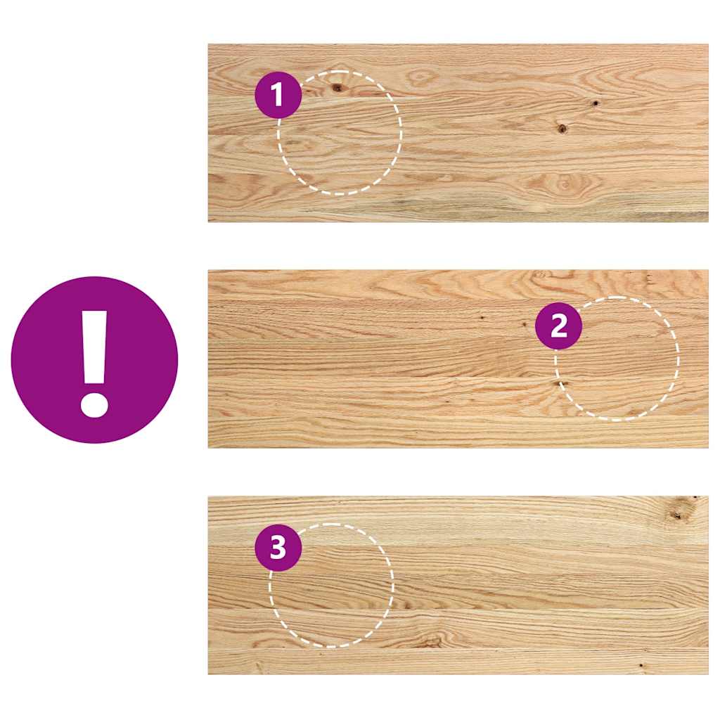 Trappemåtter 20 Stk Ubehandlet Massivt Egetræ Naturfarvet
