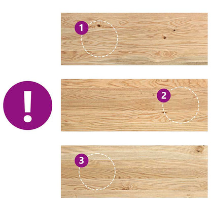 Trappemåtter 20 Stk Ubehandlet Massivt Egetræ Naturfarvet