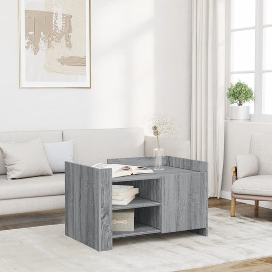 Sofabord 80X50X50 Cm Konstrueret Træ