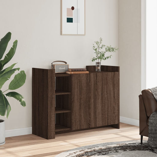 Skænk 100X35X75 Cm Konstrueret Træ Etræsfarve